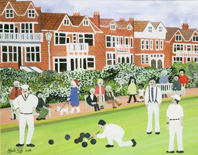 Bowling at Eastbourne by Judy Joel